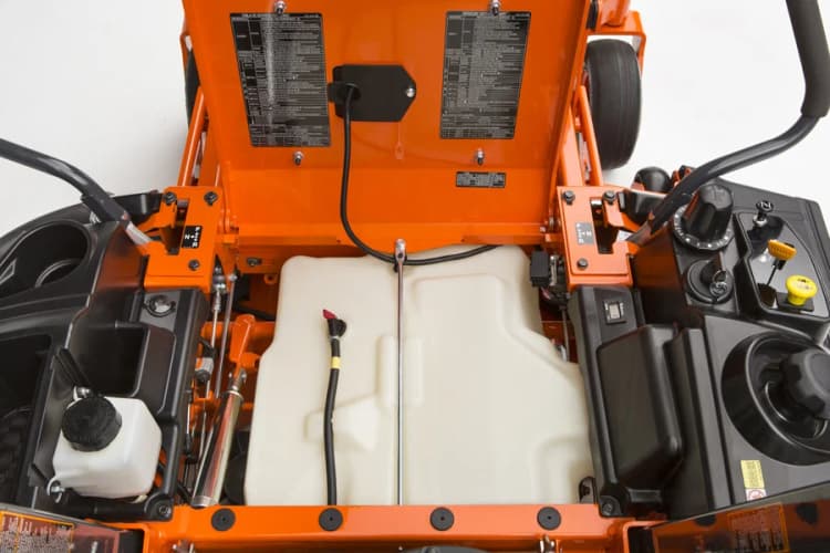 Easy under seat access Easy under seat access